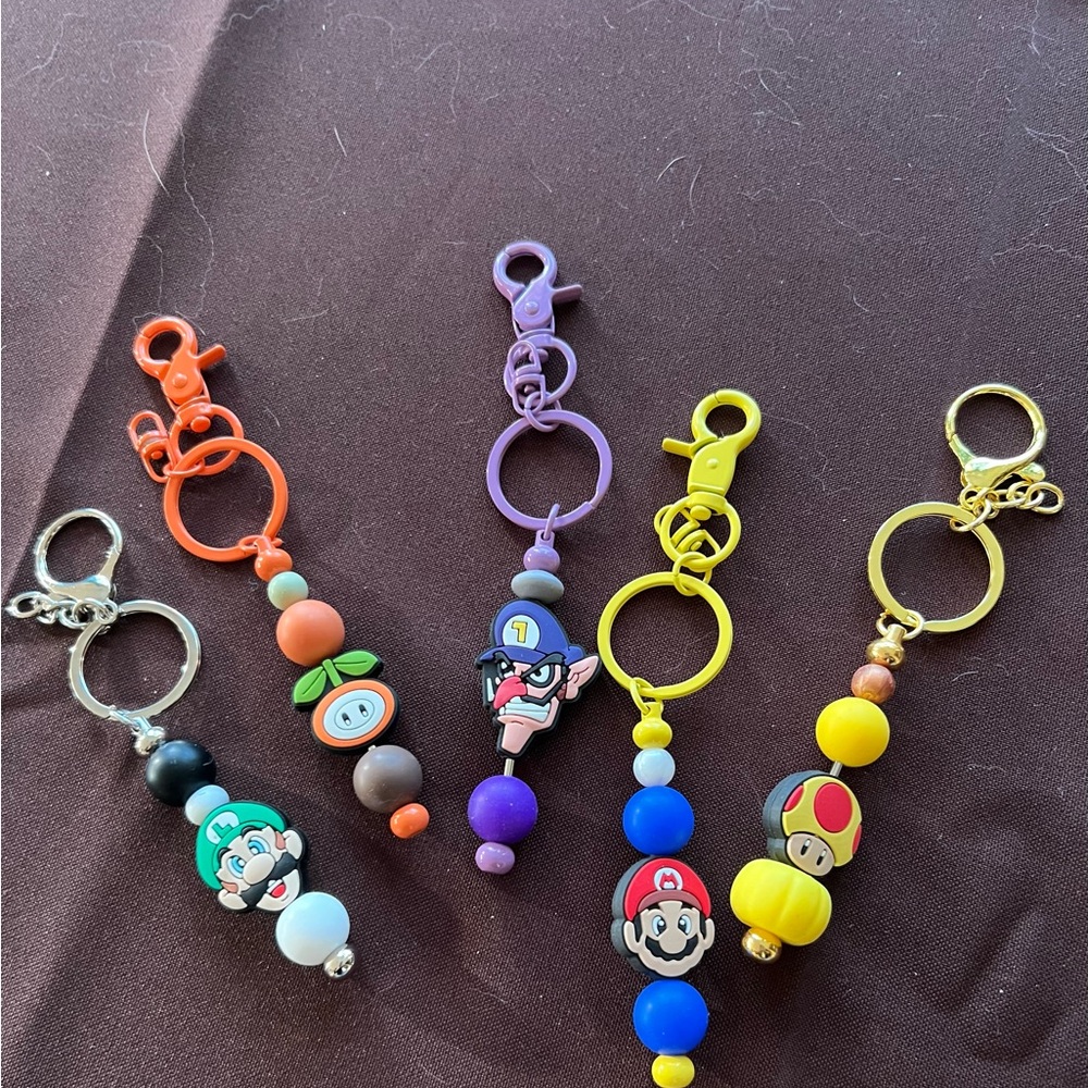 Sold***Mario Character Keychains - Picture 2 of 2
